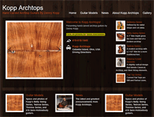 Tablet Screenshot of kopparchtops.com